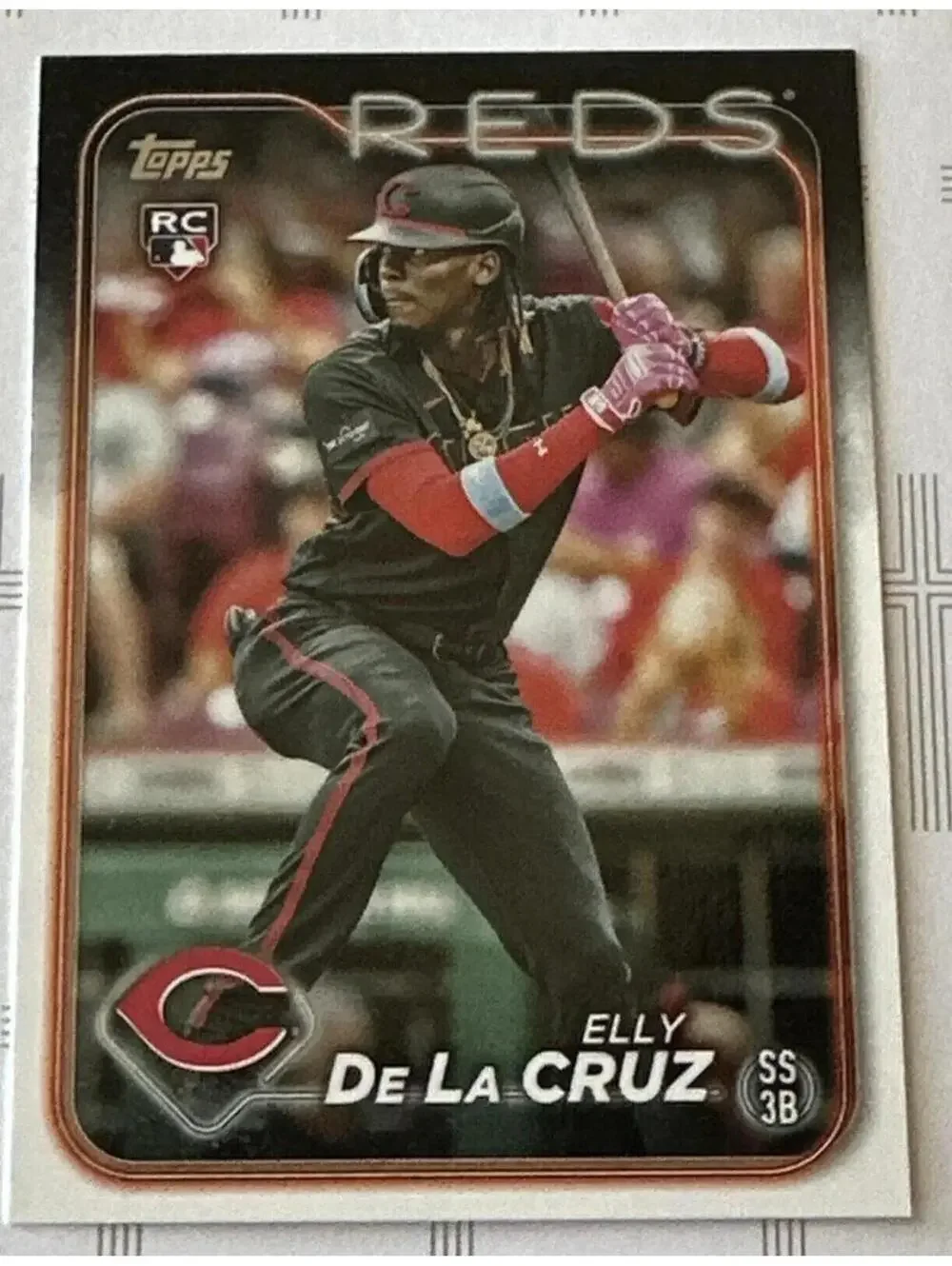 Elly De La Cruz (RC) 2024 Topps Series 1 -  #141 Rookie Card  - Cincinnati Reds